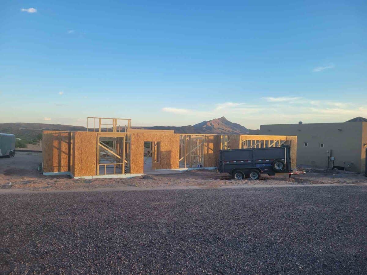 home underway homes under construction at turtleback mountain golf and resort