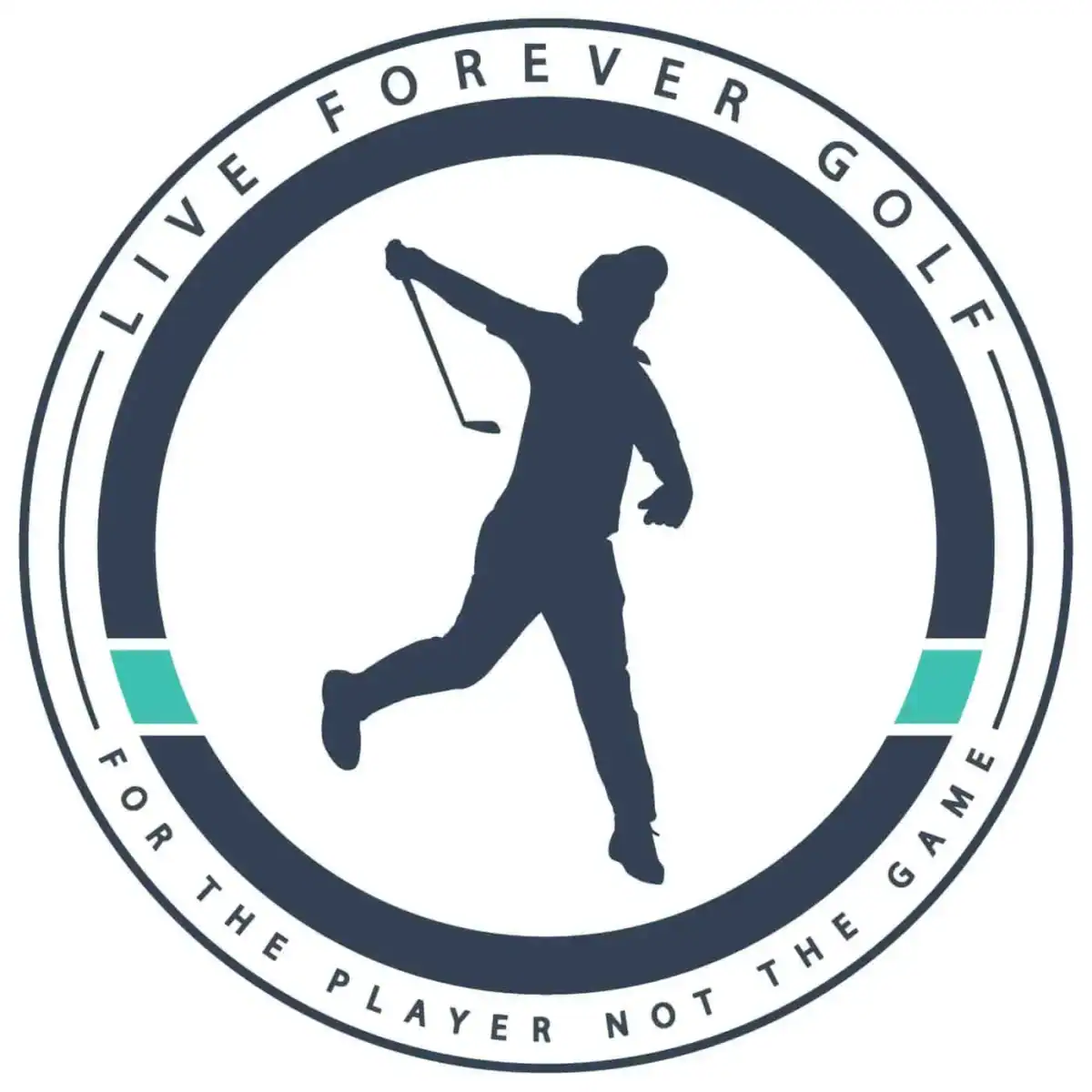 live forever golf logo