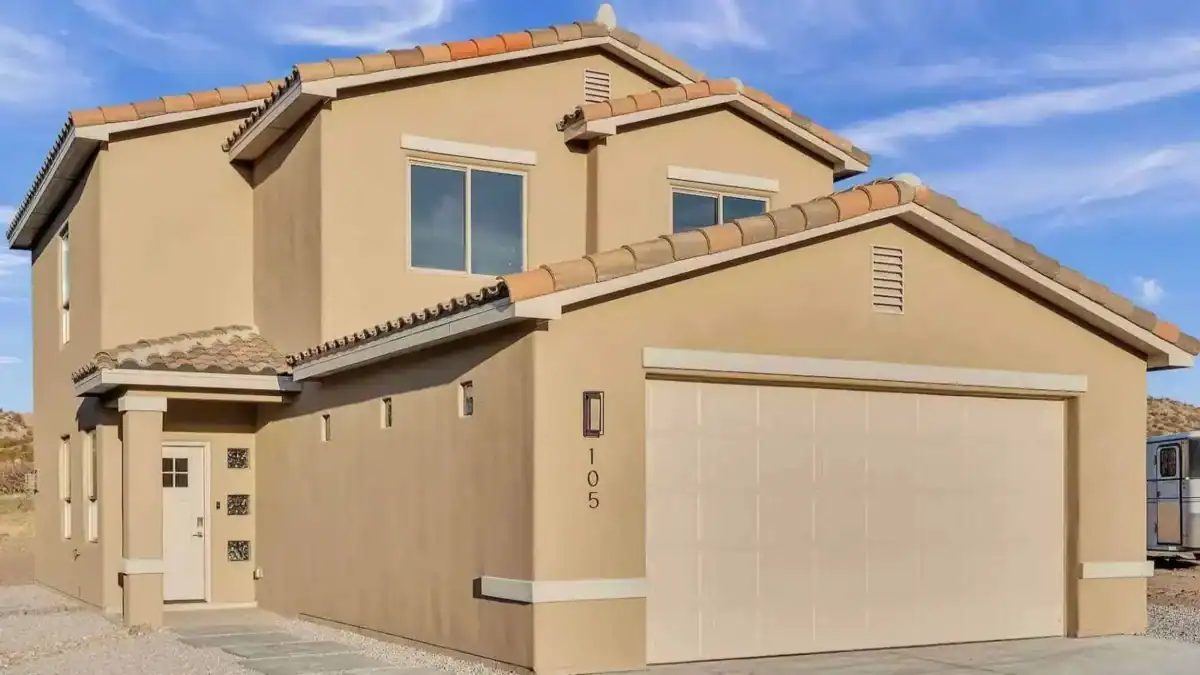 sandstone model home