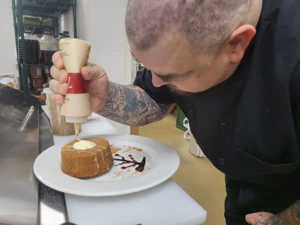 Chef Chris Pacheco Sierra Del Rio Golf course