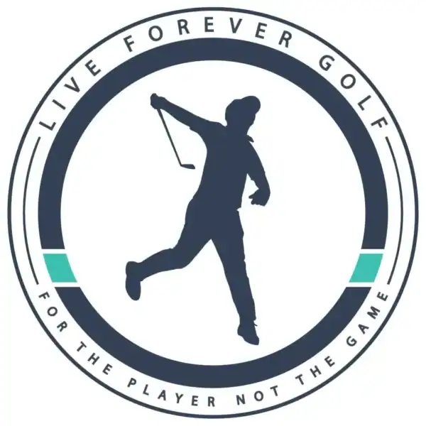 live forever golf logo